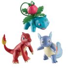 Pokemon, Figurki akcji, Charmeleon, Wartortle, Ivysaur