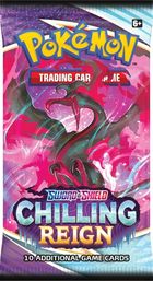 Pokemon TCG: Chilling Reign Booster, 1 szt., gra karciana