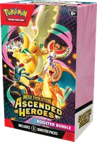 Pokemon TCG: Mega Evolution, Ascended Heroes, Booster Bundle, gra karciana, dodatek