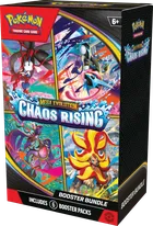 Pokemon TCG: Mega Evolution, Chaos Rising, Booster Bundle, gra karciana, dodatek