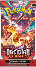 Pokemon TCG: Scarlet and Violet: Obsidian Flames, Booster, gra karciana, dodatek, 1 szt.