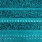 Pola, ręcznik z trzykolorową bordiurą w formie fastrygi, 30-50 cm