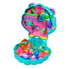 Polly Pocket, Syrenkomiś - Błyszcząca wyspa, zestaw kompaktowy, laleczka i akcesoria