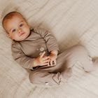 Półśpiochy niemowlęce, beżowe, zestaw, 3 szt., Eevi