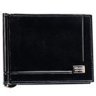 Portfel, banknotówka, czarny, skórzany, Rovicky