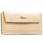 Portfel, beżowy, skóra ekologiczna, Peterson