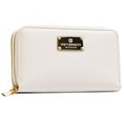 Portfel, biały, skóra ekologiczna, RFID, Peterson