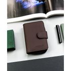 Portfel, brązowy, skóra ekologiczna, 4U Cavaldi