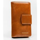 Portfel, brązowy, skóra ekologiczna, Peterson