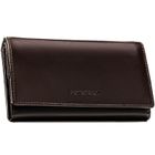 Portfel, brązowy, skórzany, RFID, Peterson