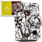 Portfel, czarno-biały, skórzany, Peterson