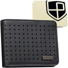 Portfel, czarny, skóra ekologiczna, Peterson