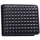 Portfel, czarny, skóra ekologiczna, Peterson