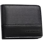 Portfel, czarny, skóra ekologiczna, Peterson