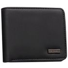 Portfel, czarny, skóra ekologiczna, Peterson