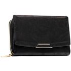 Portfel, czarny, skóra ekologiczna, Rovicky