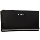 Portfel, czarny, skóra ekologiczna, Rovicky