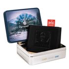 Portfel, czarny, skórzany, Peterson