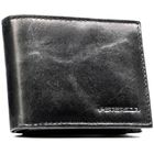 Portfel, czarny, skórzany, Peterson