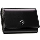 Portfel, czarny, skórzany, Peterson