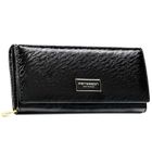 Portfel, czarny, skórzany, Peterson
