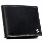 Portfel, czarny, skórzany, RFID, Loren