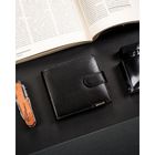 Portfel, czarny, skórzany, Ronaldo