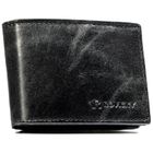 Portfel, czarny, skórzany, Rovicky