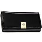 Portfel, czarny, skórzany, Rovicky