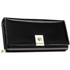 Portfel, czarny, skórzany, Rovicky