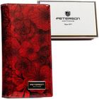 Portfel, czerwony, RFID, Peterson