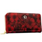 Portfel, czerwony, skóra ekologiczna, Rovicky