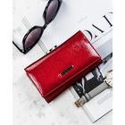 Portfel, czerwony, skórzany, 4U Cavaldi