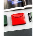 Portfel, czerwony, skórzany, 4U Cavaldi