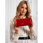 Portfel, czerwony, skórzany, Peterson