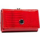 Portfel, czerwony, skórzany, Peterson