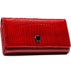 Portfel, czerwony, skórzany, Peterson