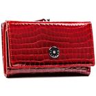 Portfel, czerwony, skórzany, Peterson