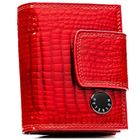 Portfel, czerwony, skórzany, Peterson