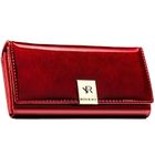Portfel, czerwony, skórzany, Rovicky