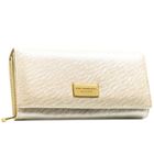 Portfel, ecru, RFID, Peterson