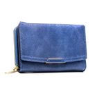 Portfel, granatowy, skóra ekologiczna, RFID, Rovicky