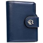 Portfel, granatowy, skóra ekologiczna, Rovicky