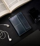 Portfel, granatowy, skórzany, RFID, Always Wild