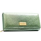 Portfel, jasnozielony, skórzany, Peterson