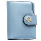 Portfel, niebieski, skóra ekologiczna, RFID, Rovicky