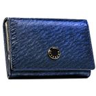 Portfel, niebieski, skóra naturalna i ekologiczna, Peterson