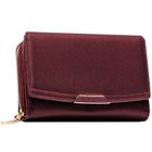 Portfel, śliwkowy, skóra ekologiczna, RFID, Rovicky