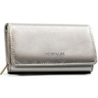 Portfel, srebrny, skóra ekologiczna, 4U Cavaldi