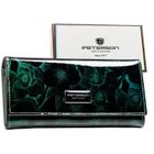 Portfel, zielony, RFID, Peterson